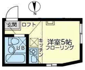 ユナイト岡沢パフェ・ドゥ・モンブランの間取り