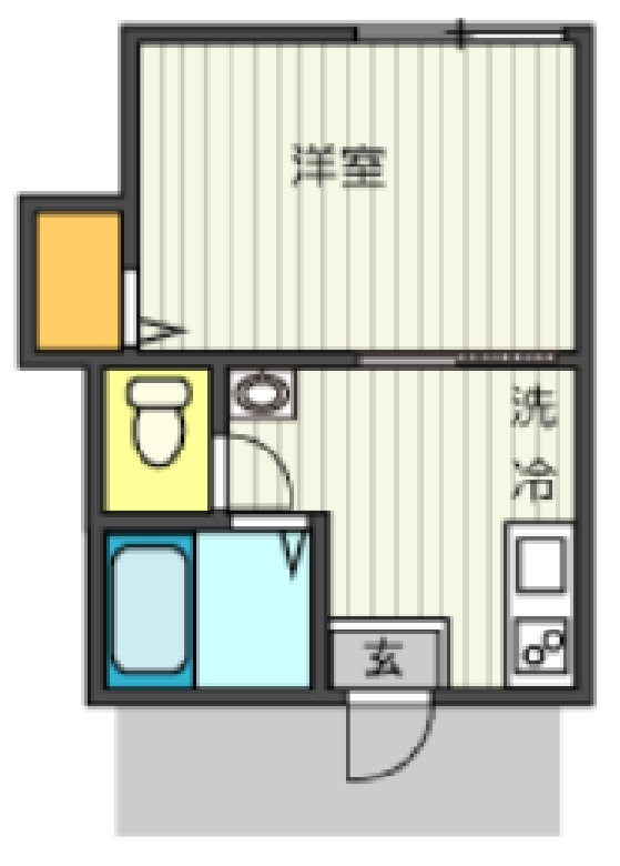 第73シンエイビルの間取り|間取り　使いやすい間取り