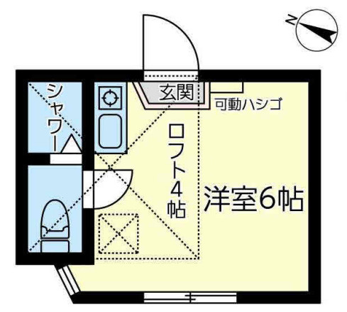 ユナイト阪東橋ジャクソンビルの間取り