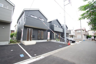 【前面道路含む現地写真】 | 【仲介手数料無料！！】立川市栄町1丁目　新築戸建て（全2棟）2号棟　5080万円