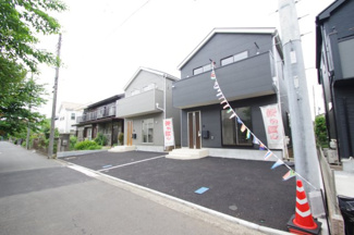 【前面道路含む現地写真】 | 【仲介手数料無料！！】立川市栄町1丁目　新築戸建て（全2棟）2号棟　5080万円
