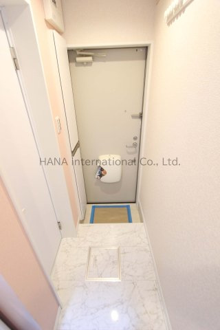 センターヴィレッジ藤崎の玄関