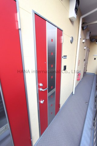 センターヴィレッジ藤崎の玄関