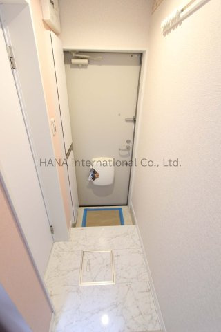 センターヴィレッジ藤崎の玄関
