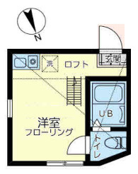 ユナイト稲田ウェストミンスターの間取り