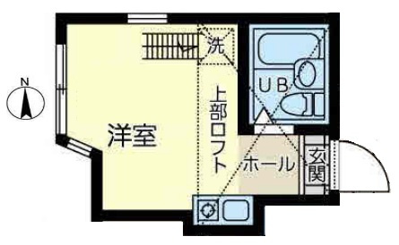 ユナイト小田栄ステルスアンポートの間取り