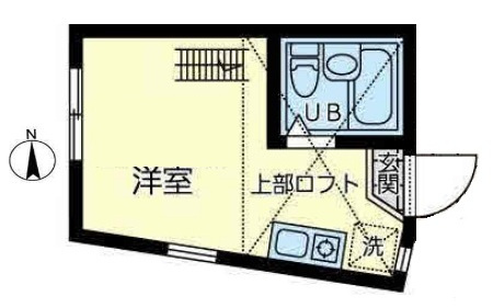 ユナイト小田栄ステルスアンポートの間取り