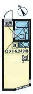ユナイト白幡チョコミントパフェの間取り