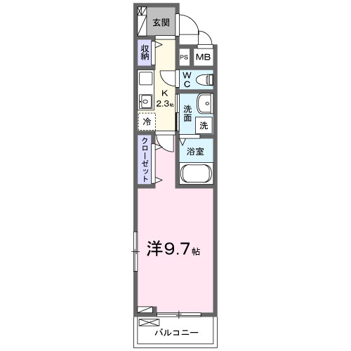 【間取り】 | プロムナⅡ