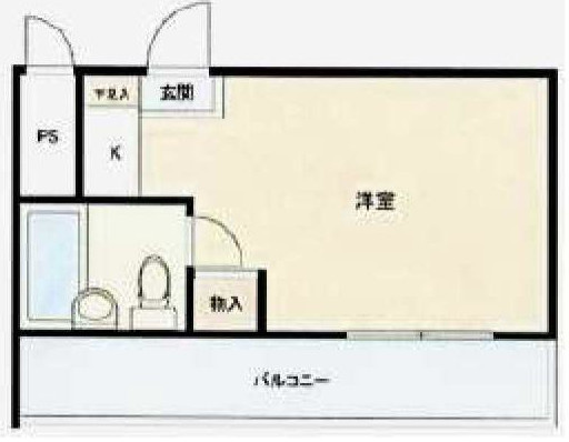 【間取り】 | ＴＯＰ・西八王子 | ワンルームは一人暮らしに最適で家賃を抑えやすく掃除も楽な点が魅力です。生活空間がコンパクトにまとまるため、動線が短く、生活しやすいです。家具の配置も工夫次第で個性を出しやすく、自由な空間を楽しめます。