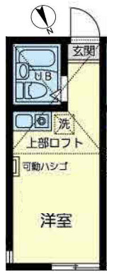 カーザ・ビアンカの間取り