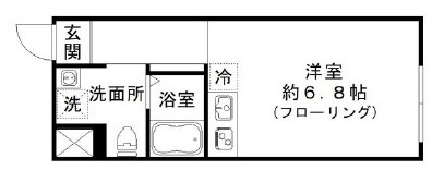 GRAVA　SENZOKUの間取り|間取りです。
