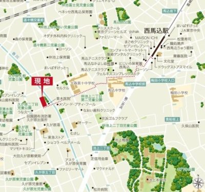 【地図】 | ブランシエスタ久が原