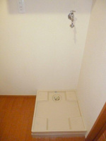 室内洗濯機置き場