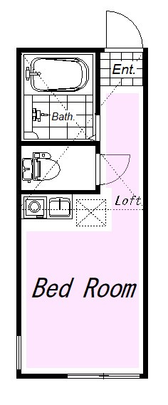 ユナイトNOBAヘーゼルナッツの間取り