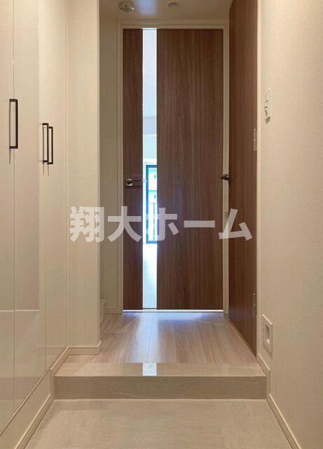 パークアクシス門前仲町テラスの玄関