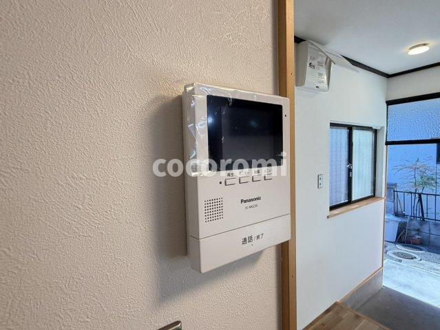 枚方市渚元町戸建のセキュリティ