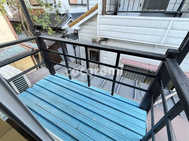 枚方市渚元町戸建のバルコニー
