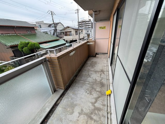 パシフィックマンションⅢのバルコニー