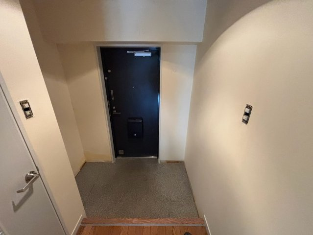 パシフィックマンションⅢの玄関