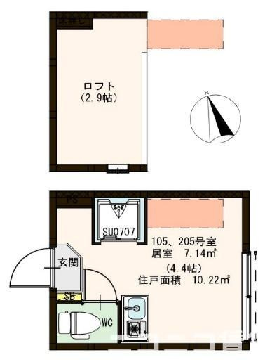 【間取り】 | エヴィメリア永福