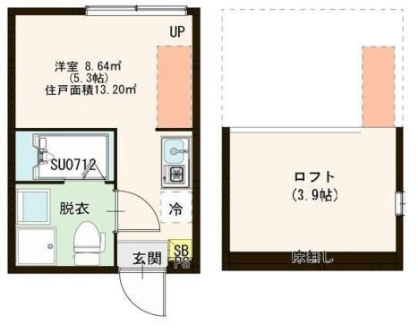 【間取り】 | ハーモニーテラス井草