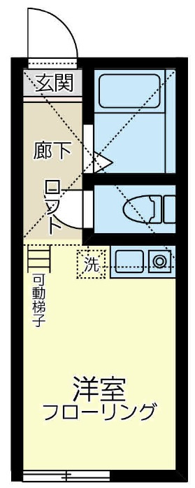 ユナイト東白楽マリア・カロリーナの間取り