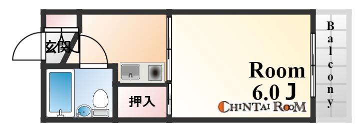 第5香川ハイツの間取り