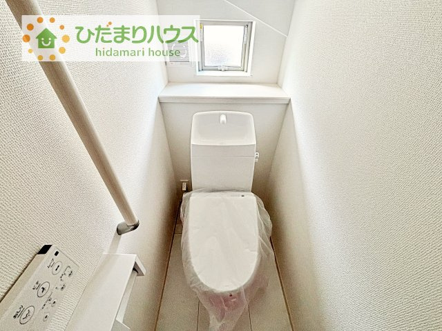 【トイレ】 | 土浦市真鍋5丁目2086番　新築戸建　A号棟 | トイレは1F、2F共に完備！取り合いになることがありませんね(^^)/