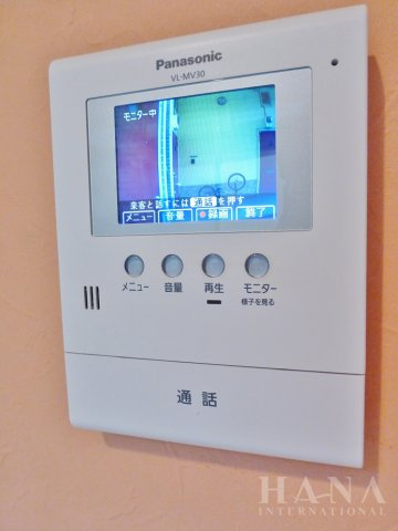ユナイト八景 トリパティーの杜のセキュリティ|同タイプ参考写真です。