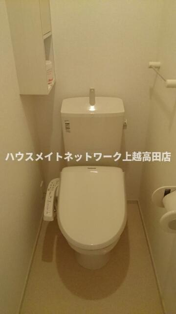 カルムＢのトイレ|温水洗浄暖房便座