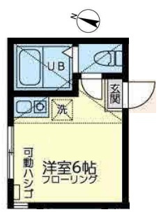 ユナイト丸山アプリコットパフェの間取り