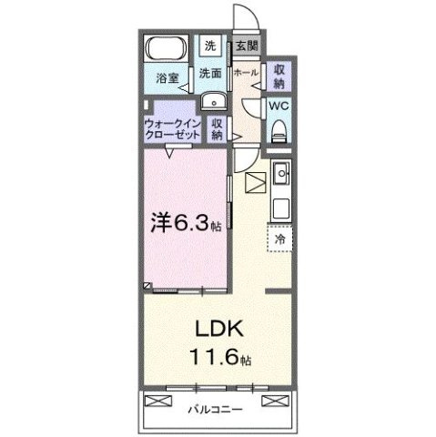 【間取り】 | ポムドパン北花田