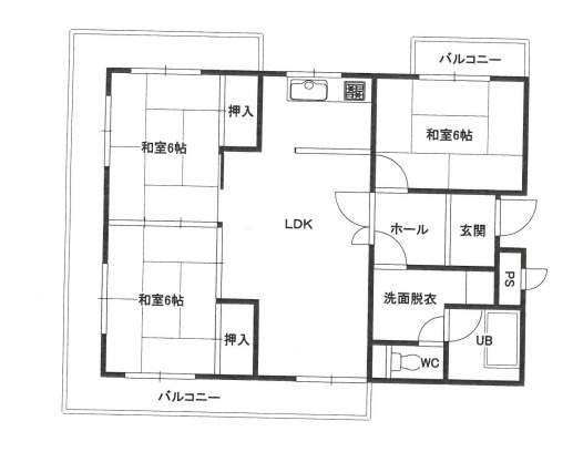 【間取り】 | ミラーハイツタバタ 