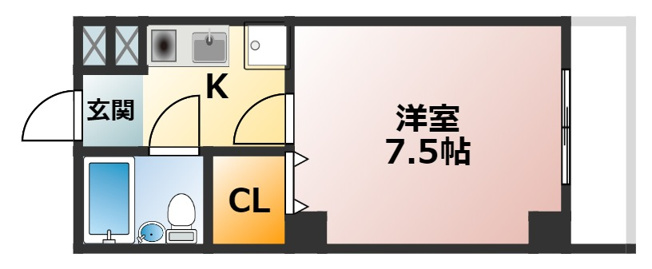【間取り】 | コスミック | RC造☆神戸市垂水区　コスミック　賃貸☆