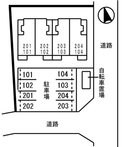 【区画図】 | メゾン・オルタンシアⅡ | ☆神戸市垂水区　メゾン・オルタンシアⅡ☆