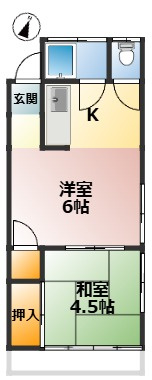 【間取り】 | 第2丘町ハウス | ☆神戸市長田区　第2丘町ハウス☆