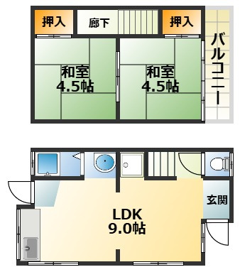 【間取り】 | 城が山5丁目戸建 | ☆神戸市垂水区　城が山5丁目戸建☆