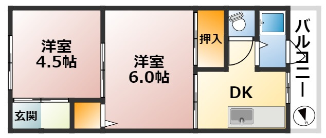 【間取り】 | ジェニーハイツ | ☆神戸市垂水区　ジェニーハイツ☆