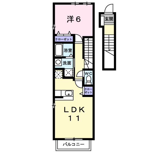 【間取り】 | メゾンアンソレイエⅠ | ☆神戸市垂水区　メゾンアンソレイエⅠ☆