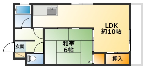 【間取り】 | ハイツサンライズ | ☆神戸市垂水区　ハイツサンライズ☆