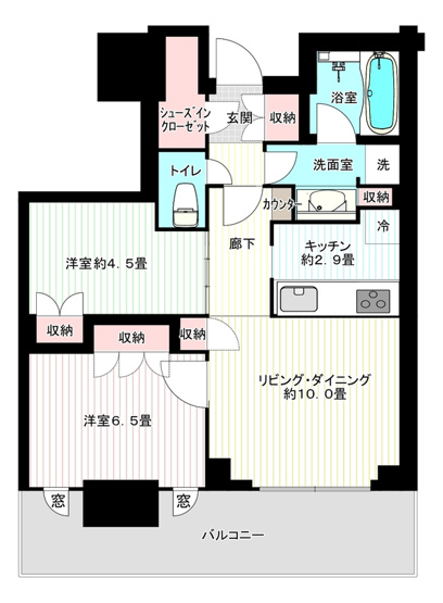 【間取り】 | プラウドタワー神戸垂水 | ☆神戸市垂水区　プラウドタワー神戸垂水☆