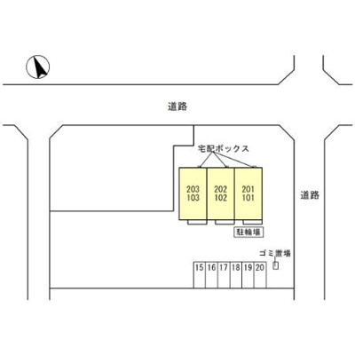 【区画図】 | オルテンシア | ☆神戸市西区　オルテンシア☆