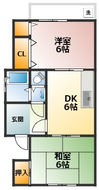 【間取り】 | 垂水八木ハイツ