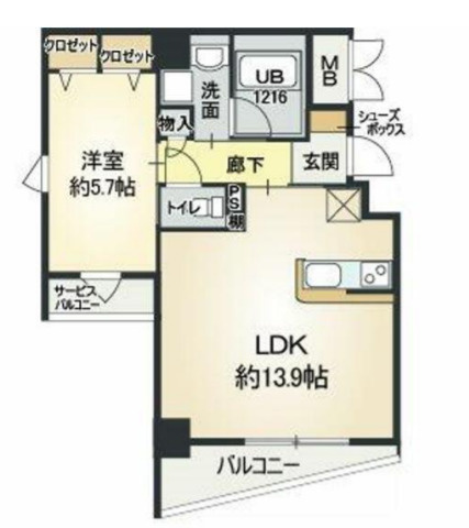 【間取り】 | パインコート平磯 | 新婚向け☆神戸市垂水区　パインコート平磯☆