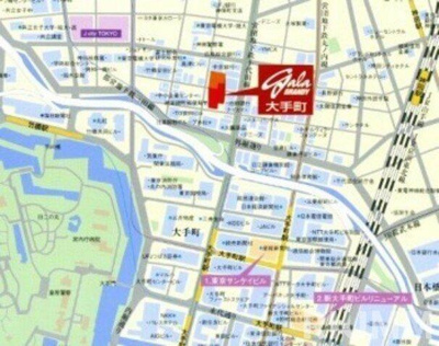 【地図】 | ガラ・グランディ大手町