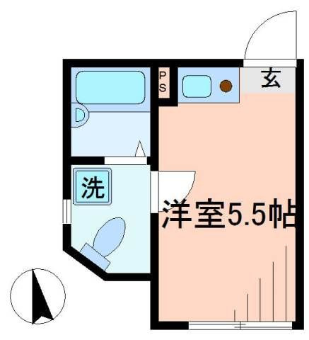 モンシェリー西日暮里の間取り