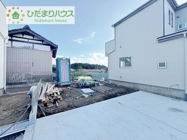 【庭】 | 土浦市真鍋5丁目2086番　新築戸建　B号棟 | お庭付物件になります！お庭遊びや、プールなどお子様も大喜び(^^)