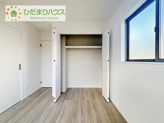 【収納】 | 土浦市真鍋5丁目2086番　新築戸建　B号棟 | 和室にも大容量のクローゼット完備！
お布団やお子様のおもちゃなどがスッキリ収納できますね(^^♪