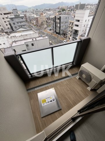ファステート京都東寺グランのバルコニー